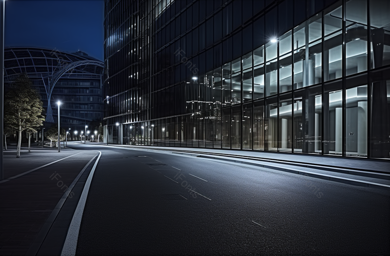 现代风格城市建筑与道路,高清,摄影图,摄影图片,图片大全,摄影图免费下载
